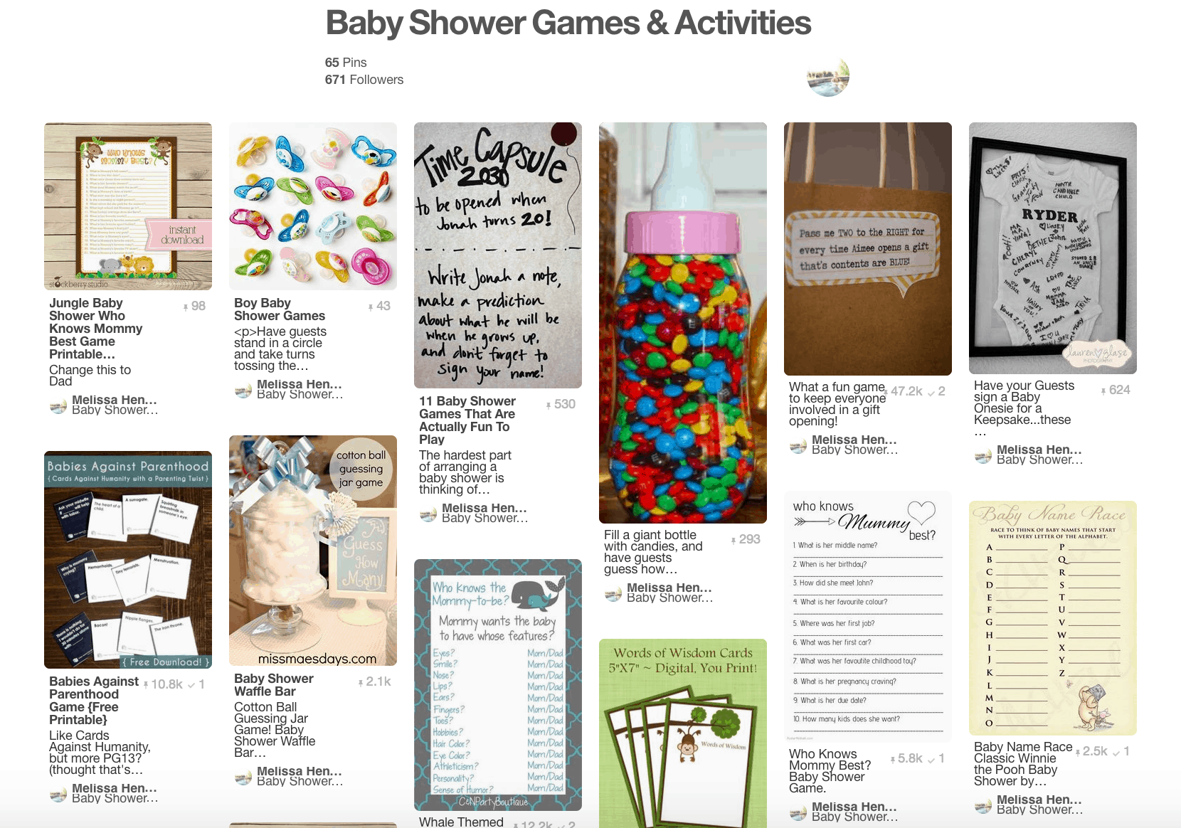 The Best Baby Shower Boards On Pinterest The Mom Friend Baby Shower Board Melissa Hendricks The Best Baby Shower Boards On Pinterest