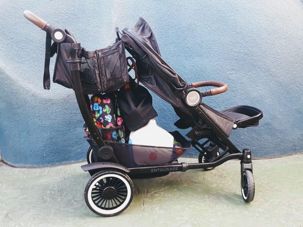 Headed to Disney? See how the Austlen Entourage stacks up as the perfect stroller for Disney! Whether you are headed to Disneyland or Disney World, this stroller will make you day even more magical! | The Mom Friend
